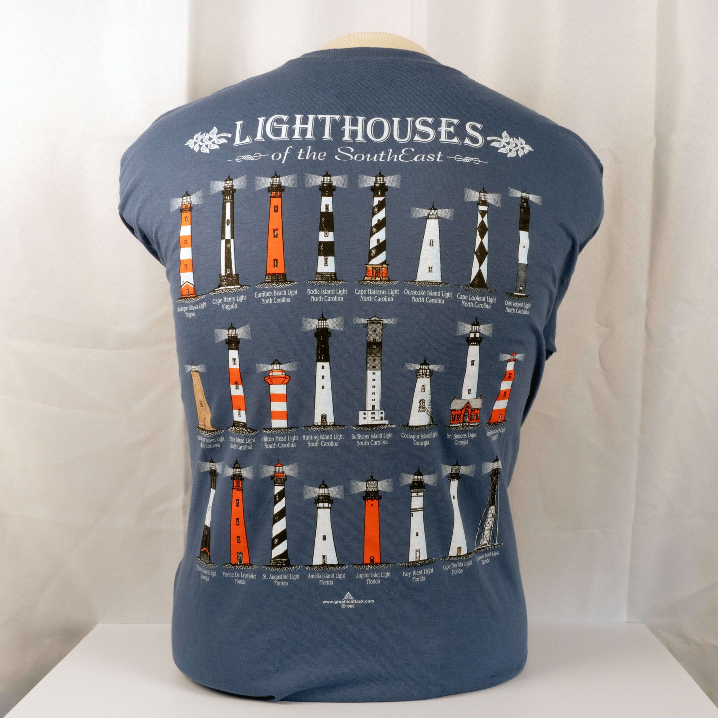 Lighthouses of the SE Long Sleeve