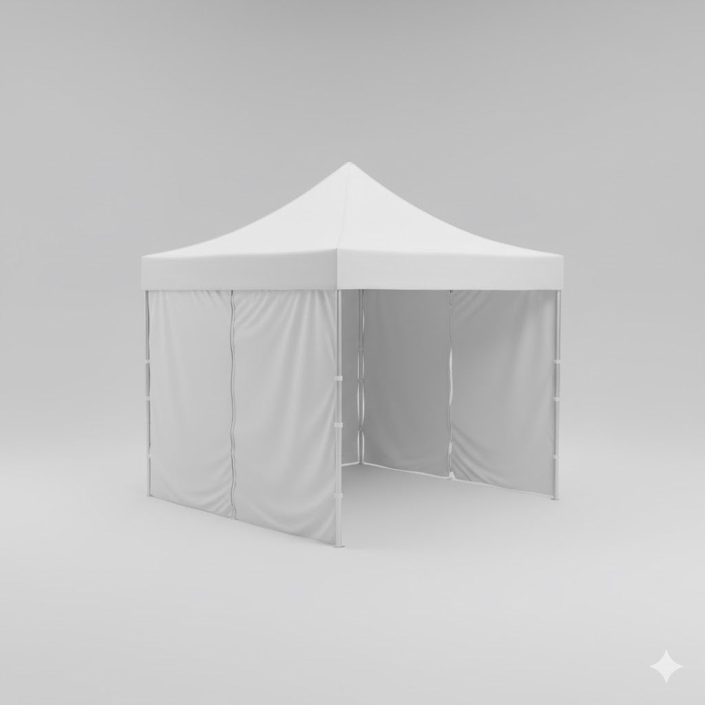 River to Reef Art Festival - Walled Tent Rental - 10x10 ft (Add-On)